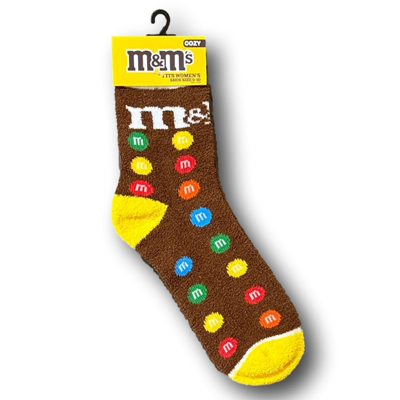 Mars Accessories - 3/$20 M&M's Candy Cozy Fashion Socks - NWT